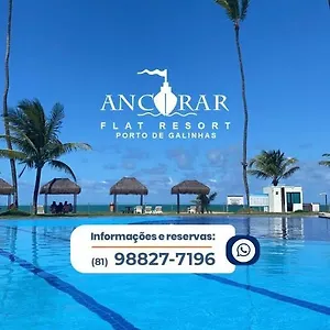  Apartamento Ancorar Flats à Beira Mar Brasil